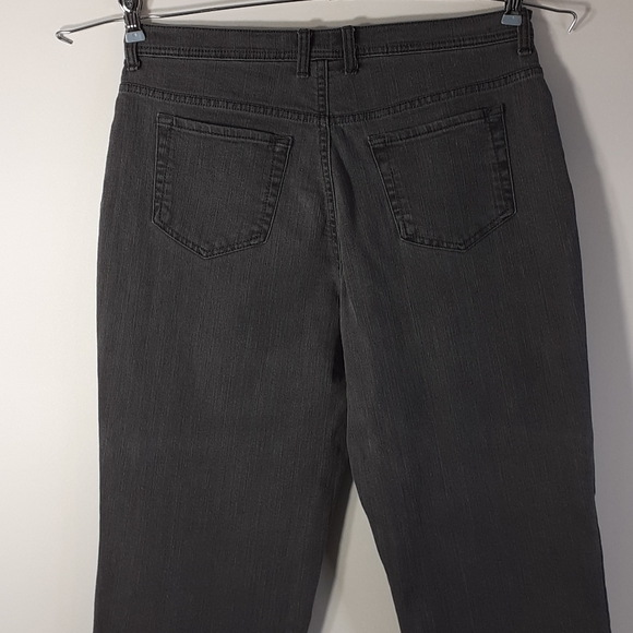 Charter Club 12 Short Classic Straight Gray Jeans - Picture 8 of 16